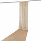 5ft x 20ft Premium Crushed Velvet Backdrop Curtain Beige – Ceiling Drape Panel & Room Divider Curtai