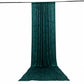 5ft x 20ft Premium Crushed Velvet Backdrop Curtain Hunter Emerald Green – Ceiling Drape Panel & Room