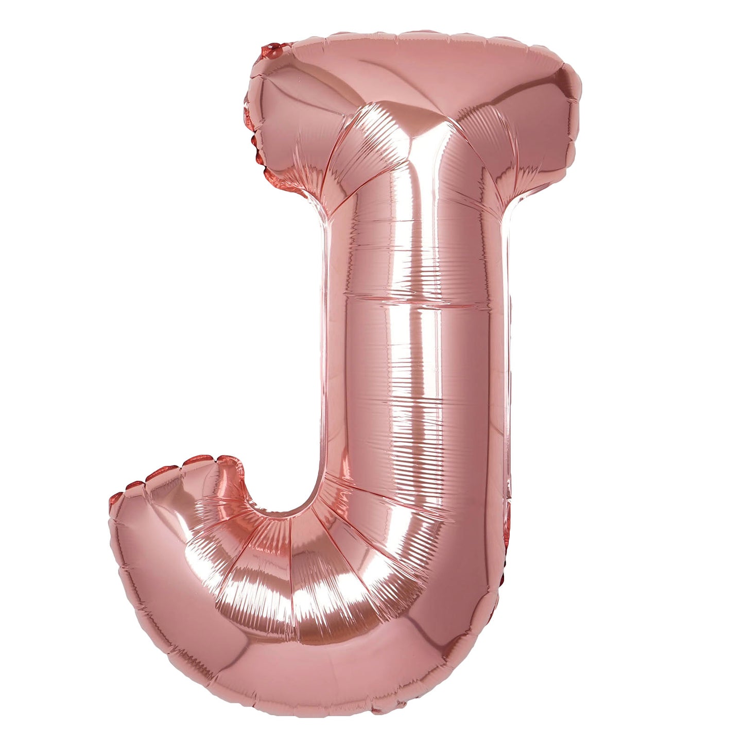 35" Rose Gold Letter and Number Balloons, Shiny Metallic Mylar Foil Helium Air Balloons