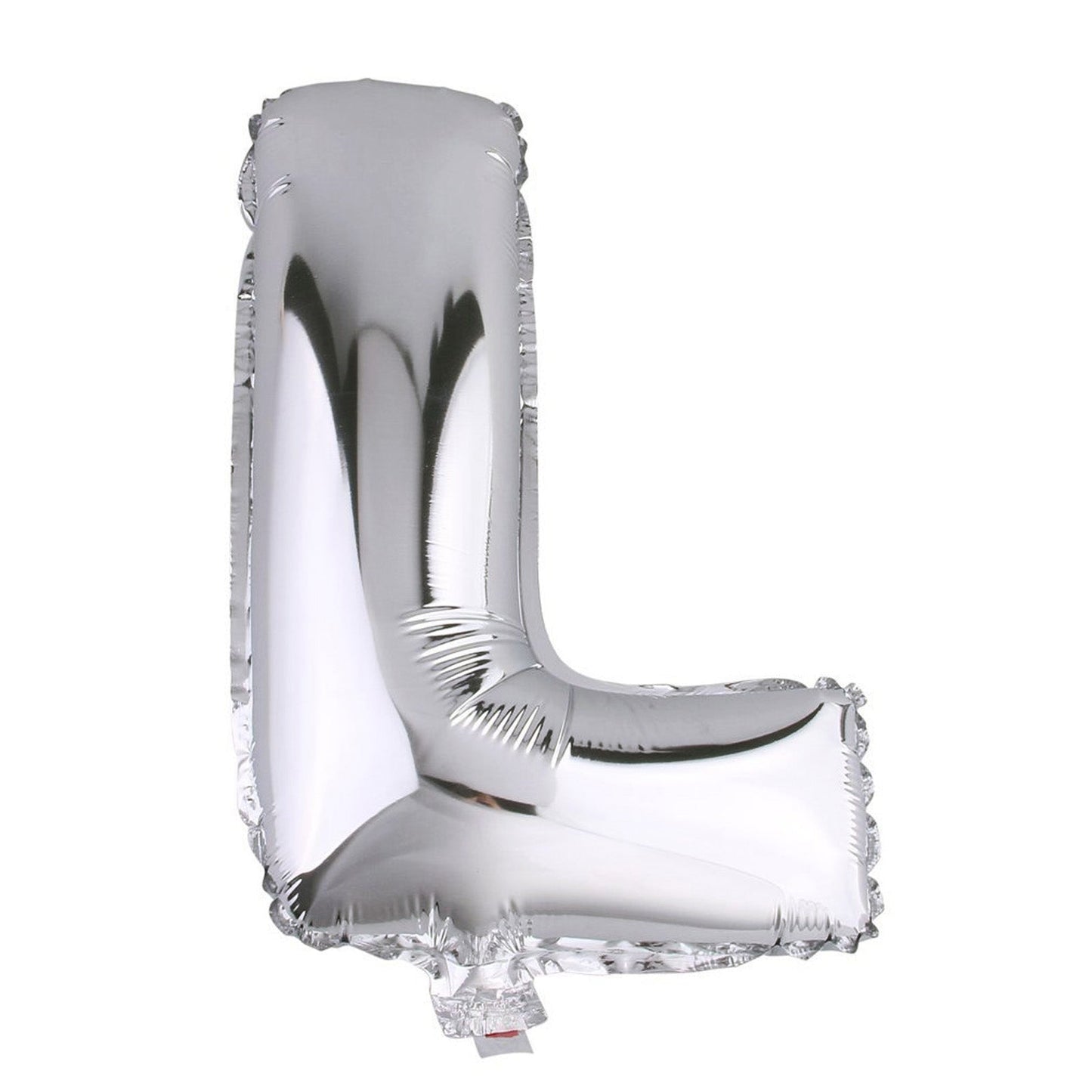 35" Silver Letter and Number Balloons, Shiny Metallic Mylar Foil Helium Air Balloons