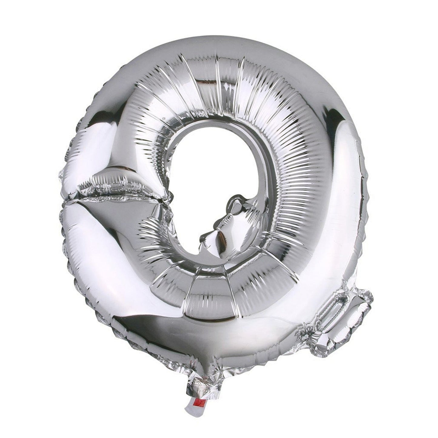 35" Silver Letter and Number Balloons, Shiny Metallic Mylar Foil Helium Air Balloons
