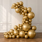 Set of 110 Gold Balloon Garland Kit – Biodegradable Extra Strong Latex Balloons for Party Arch Décor