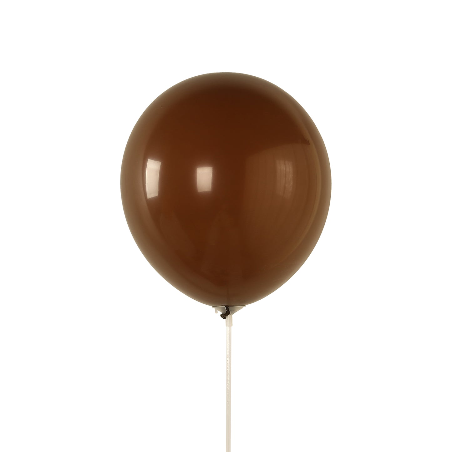 50 Pack Matte Pastel Cinnamon Brown Biodegradable Balloons 12", Round Eco-friendly Thick Latex Party Balloons