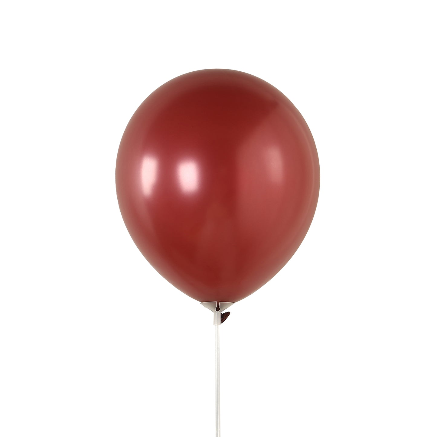 50 Pack Matte Pastel Burgundy Biodegradable Balloons 12", Round Eco-friendly Thick Latex Party Balloons