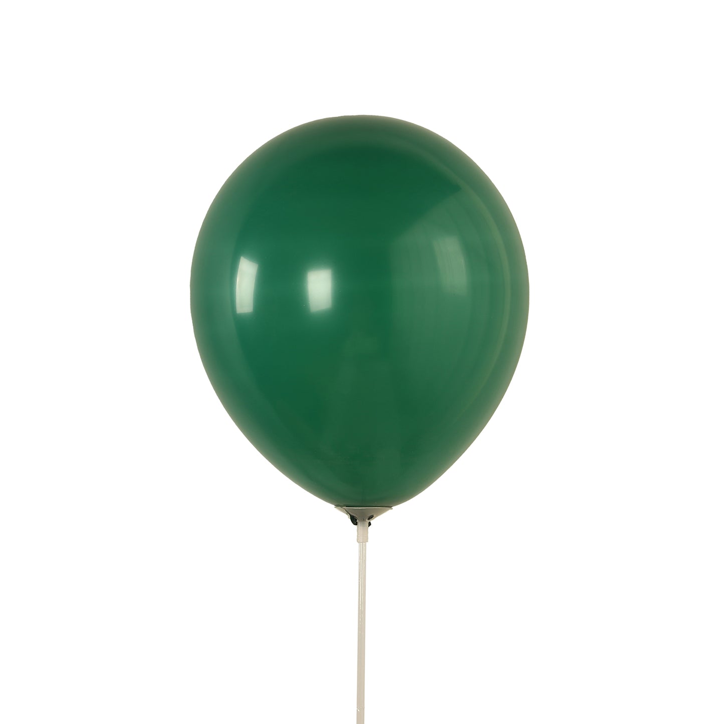 50 Pack Matte Pastel Hunter Emerald Green Biodegradable Balloons 12", Round Eco-friendly Thick Latex Party Balloons