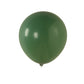 Matte pastel dusty sage green biodegradable balloon, eco-friendly and round.