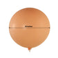 Large matte pastel blush biodegradable balloon, 36 inches, eco-friendly.