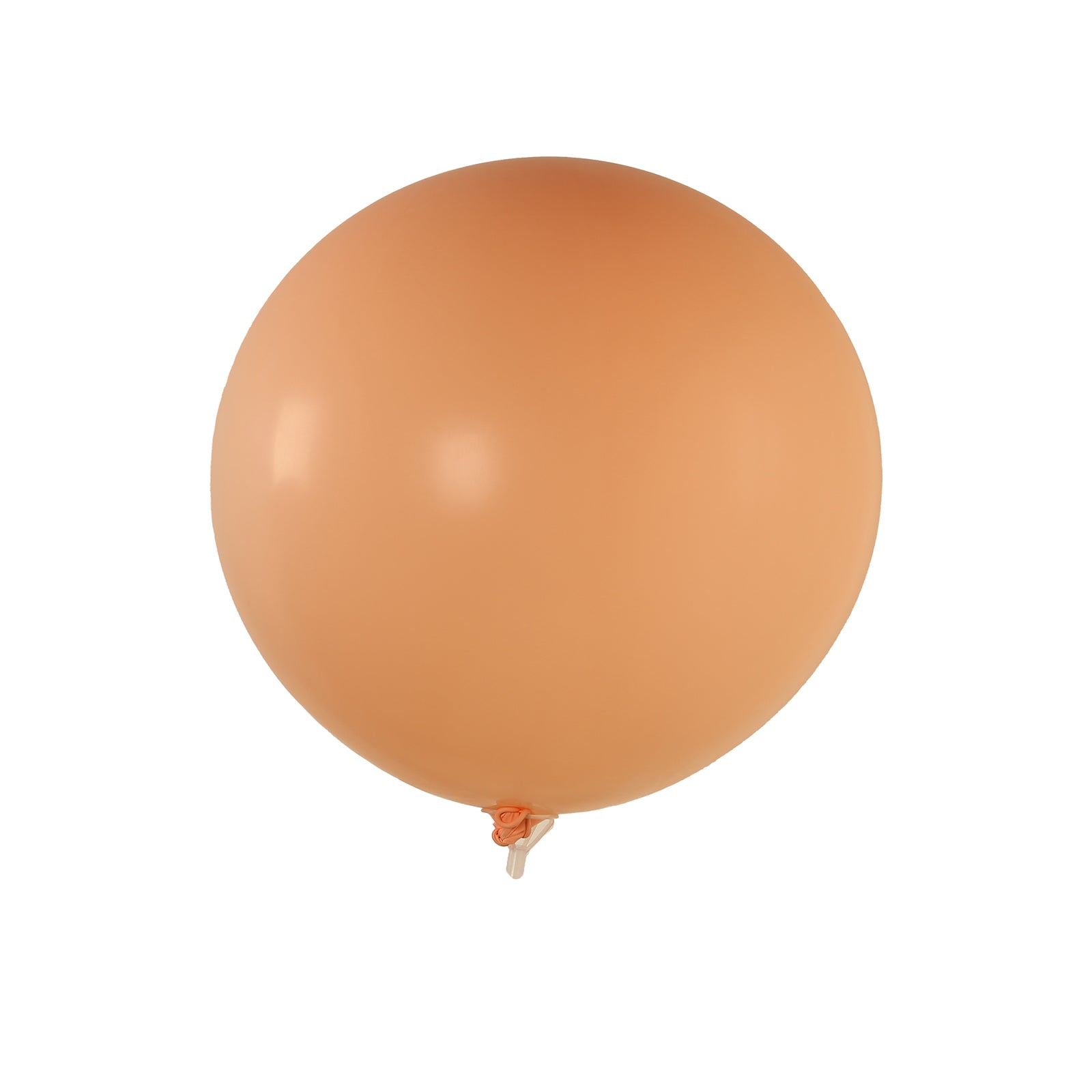 Large matte pastel blush biodegradable balloon, 36" round eco-friendly latex.