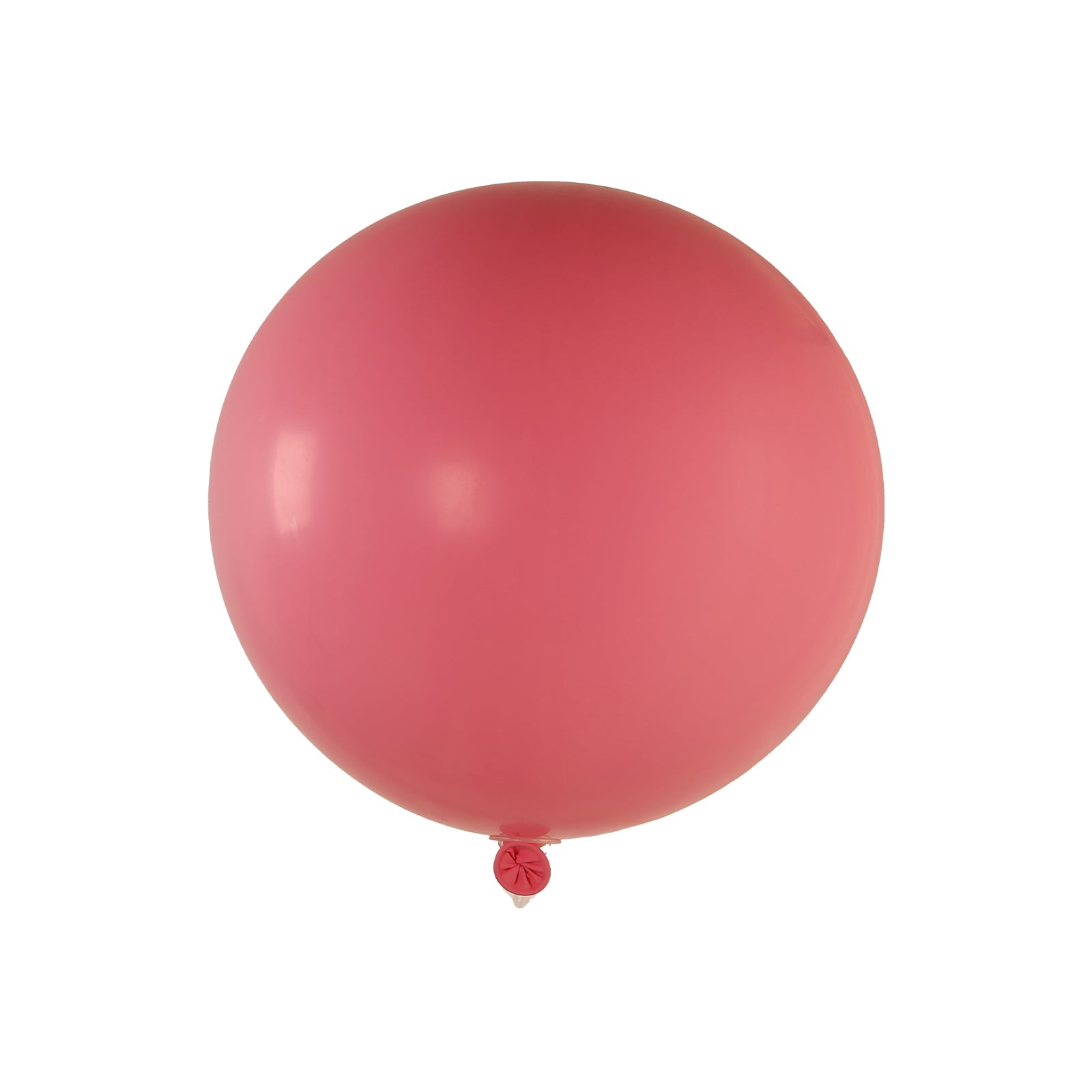 Large matte pastel pink biodegradable balloon, 36" round eco-friendly latex.