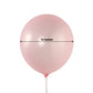 Blush biodegradable 12" helium party balloon, extra strong eco-friendly latex.