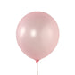 Blush biodegradable balloon, eco-friendly latex, perfect for parties.