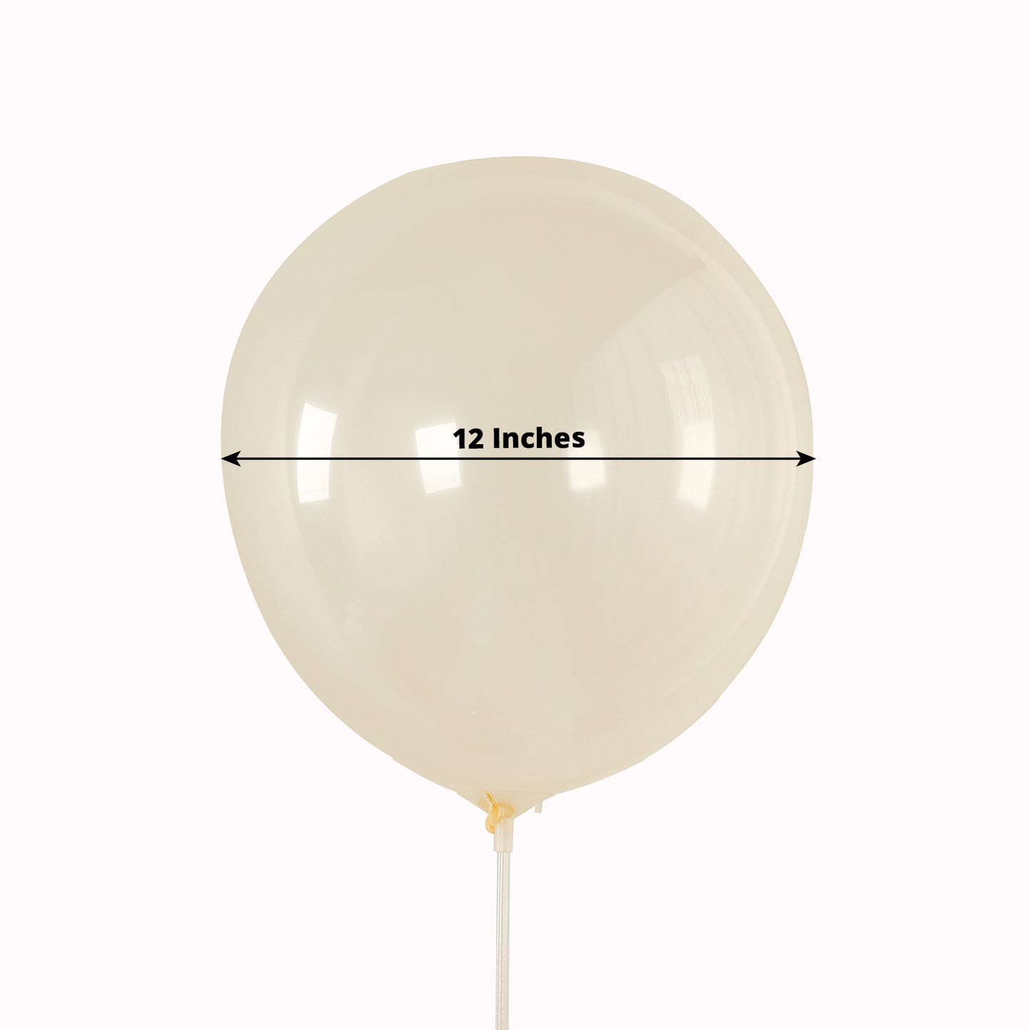 50 Pack Clear Biodegradable Balloons, 12" Thickened Extra Strong Eco-friendly Latex Helium Party Balloons