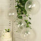 50 Pack Clear Biodegradable Balloons, 12" Thickened Extra Strong Eco-friendly Latex Helium Party Balloons