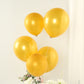 50 Pack Gold Biodegradable Balloons, 12" Thickened Extra Strong Eco-friendly Latex Helium Party Balloons