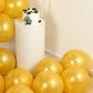 50 Pack Gold Biodegradable Balloons, 12" Thickened Extra Strong Eco-friendly Latex Helium Party Balloons