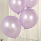 Lavender biodegradable balloons for eco-friendly parties.
