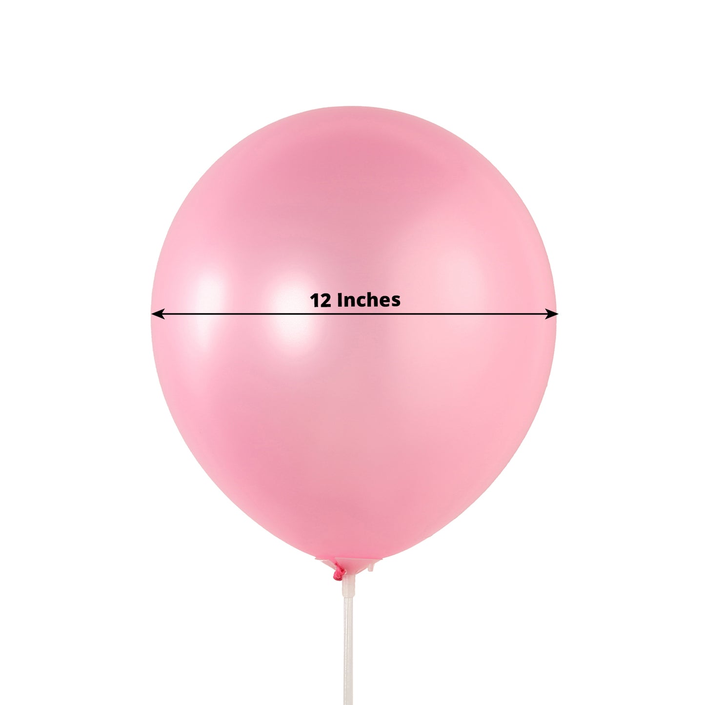 50 Pack Pink Biodegradable Balloons, 12" Eco-friendly Latex Helium Balloons
