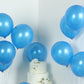 Royal blue biodegradable balloons for eco-friendly celebrations.