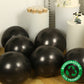 10 Pack Black Biodegradable Balloons, Eco-friendly Thickened Extra Strong Latex Helium Party Balloons - 18"