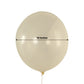 10 Pack Clear Biodegradable Balloons, Eco-friendly Thickened Extra Strong Latex Helium Party Balloons - 18"
