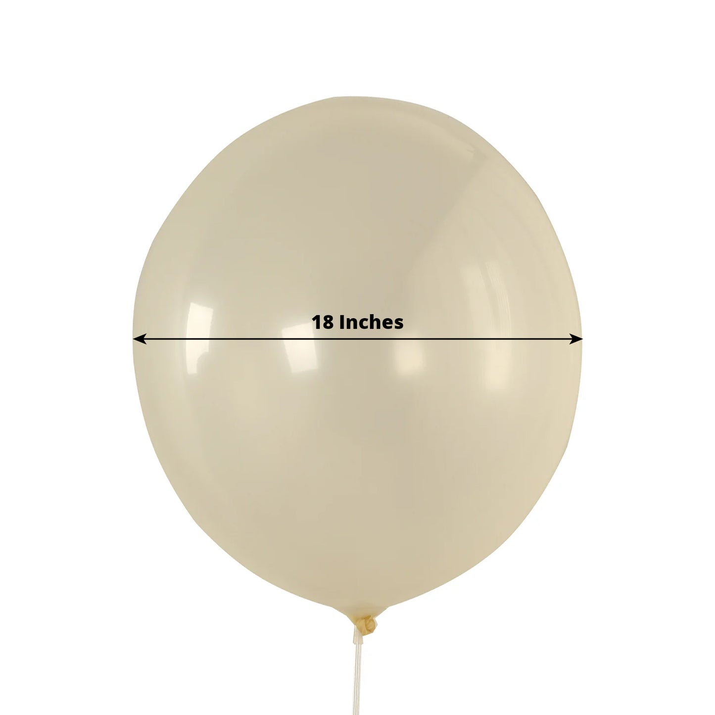10 Pack Clear Biodegradable Balloons, Eco-friendly Thickened Extra Strong Latex Helium Party Balloons - 18"