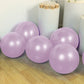 10 Pack Lavender Lilac Biodegradable Balloons, Eco-friendly Thickened Extra Strong Latex Helium Party Balloons - 18"