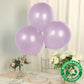 10 Pack Lavender Lilac Biodegradable Balloons, Eco-friendly Thickened Extra Strong Latex Helium Party Balloons - 18"