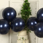10 Pack Navy Blue Biodegradable Balloons, Eco-friendly Thickened Extra Strong Latex Helium Party Balloons - 18"