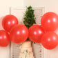 10 Pack Red Biodegradable Balloons, Eco-friendly Thickened Extra Strong Latex Helium Party Balloons - 18"