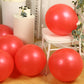 10 Pack Red Biodegradable Balloons, Eco-friendly Thickened Extra Strong Latex Helium Party Balloons - 18"