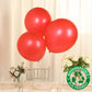 10 Pack Red Biodegradable Balloons, Eco-friendly Thickened Extra Strong Latex Helium Party Balloons - 18"
