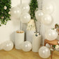 10 Pack White Biodegradable Balloons, Eco-friendly Thickened Extra Strong Latex Helium Party Balloons - 18"