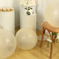 5 Pack Large Clear Biodegradable Balloons, Eco-friendly Thickened Extra Strong Latex Helium Party Balloons - 36"