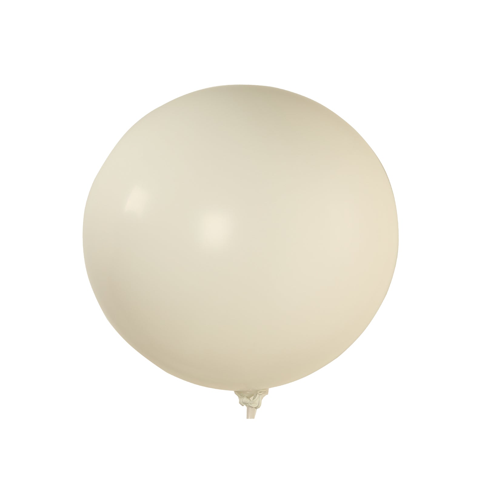 Large off-white biodegradable balloon, eco-friendly thickened latex, 36 inches.