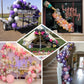 16ft long balloon decorating strip tape for purple and pink balloon garlands.