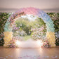 Clear balloon clip connectors for balloon arch decoration.