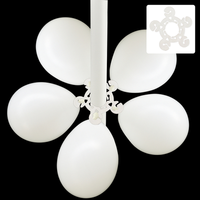 D&eacute;cor Ideas Using Balloon Clips