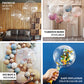 Clear transparent PVC bubble balloons, perfect for celebrations.