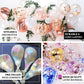 12" Clear/Gold Confetti Balloons for Parties and Celebrations