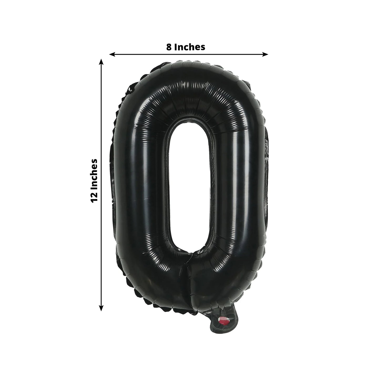 16ft Jumbo Chain Link Balloons in Black, 30pack 8x12" Durable Foil Chain Balloons for 90s Hip Hop Party Decorations, Event Decor