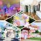 Matte pastel burgundy balloons for festive celebrations and decor.