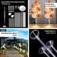2 Pack Balloon Tower Kit for Floor Displays – 4.5ft Sturdy Clear Balloon Column Stand with Water-Fillable Base