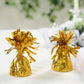12 Pack 5" Metallic Gold Foil Tassel Top Party Balloon Weights, 5.5oz