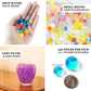 200-250 Pcs | Small Black Nontoxic Jelly Ball Water Bead Vase Fillers