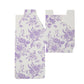 25 Pack Party Favors Boxes in French Toile Pattern, Matte Lavender and White Candy Gift Boxes - Cardstock Paper - 4"x4"x2"