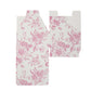 25 Pack Party Favors Boxes in French Toile Pattern, Matte Pink and White Candy Gift Boxes - Cardstock Paper - 4"x4"x2"