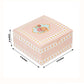 25-Pack Gift Boxes Vintage Rose Floral – Dusty Rose Cardstock Favor Boxes for Cookies, Candies, and Mini Keepsakes - 4"x4"x2"