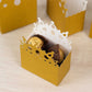 20 Pack Gold Glitter Princess Crown Candy Treat Boxes, Paper Favor Boxes Party Decoration - 3.5"x 2"x 5"