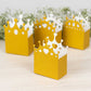 20 Pack Gold Glitter Princess Crown Candy Treat Boxes, Paper Favor Boxes Party Decoration - 3.5"x 2"x 5"