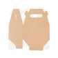 25 Pack Candy Gift Tote Gable Boxes, Matte Nude Party Favor Treat Boxes - 6"x3.5"x7"